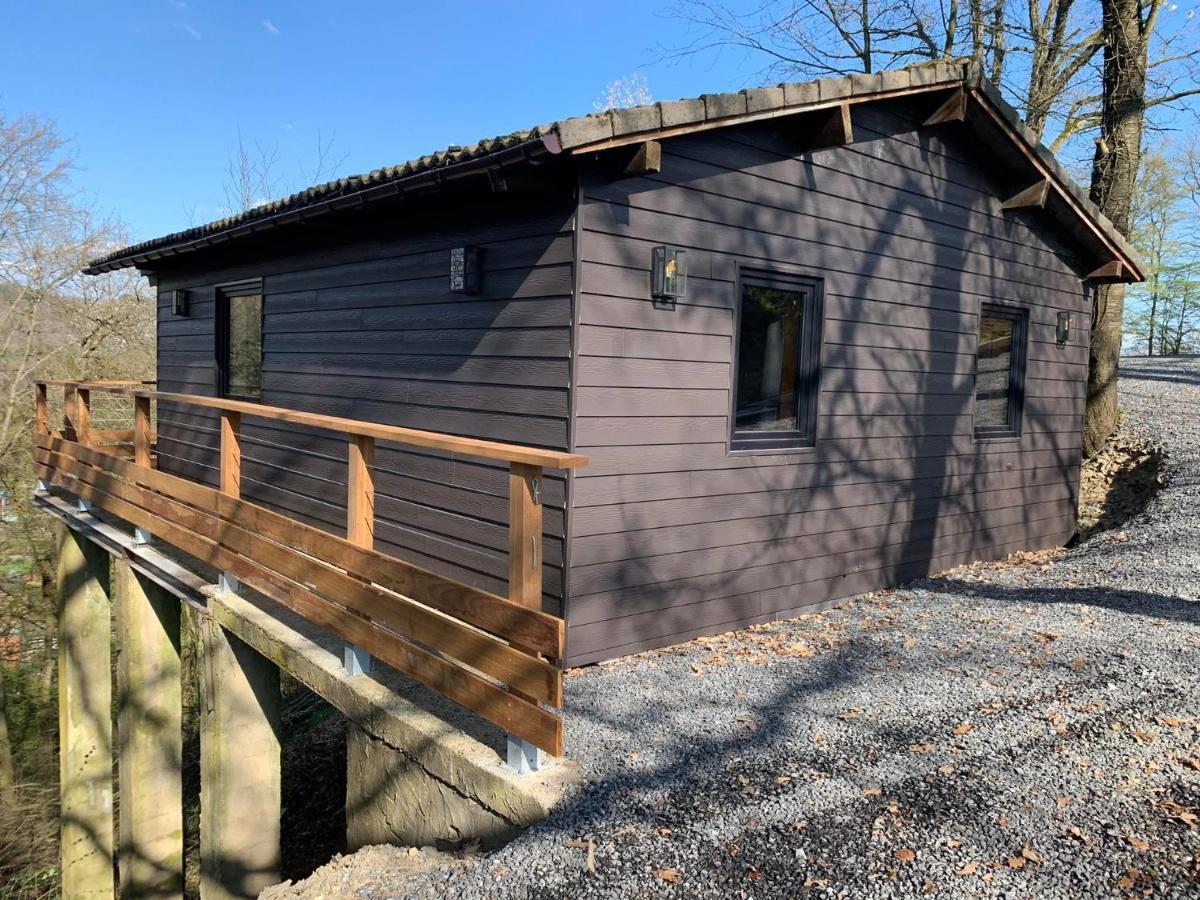 Gites Douillets : Chalet Sur Pilotis Houyet ภายนอก รูปภาพ
